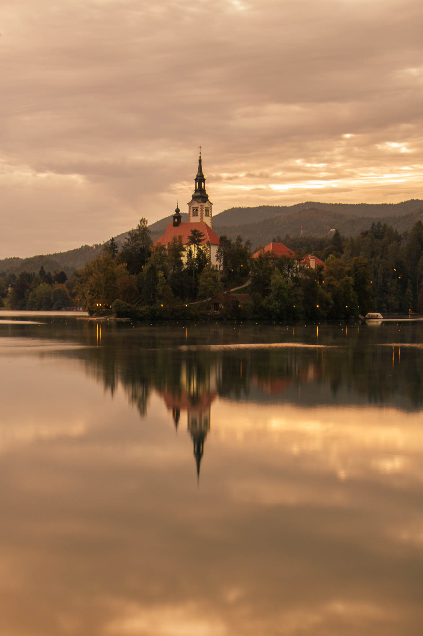 Church at Lake Bled Went to Slovenia for a few days, I was glad to make it to lake bled, getting this lovely picture in the morning