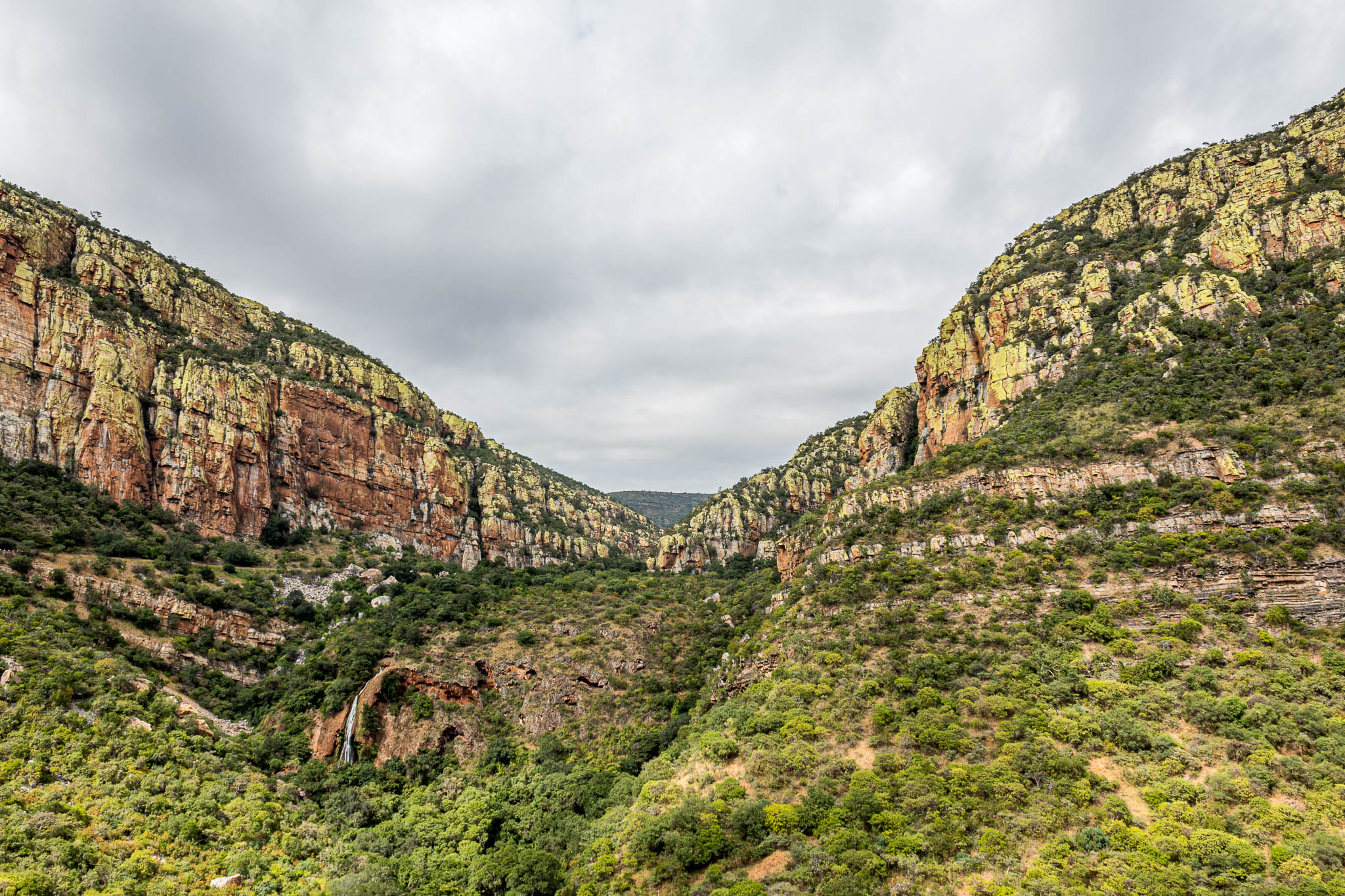 I love how the layers of rock reveal the history of the land here
