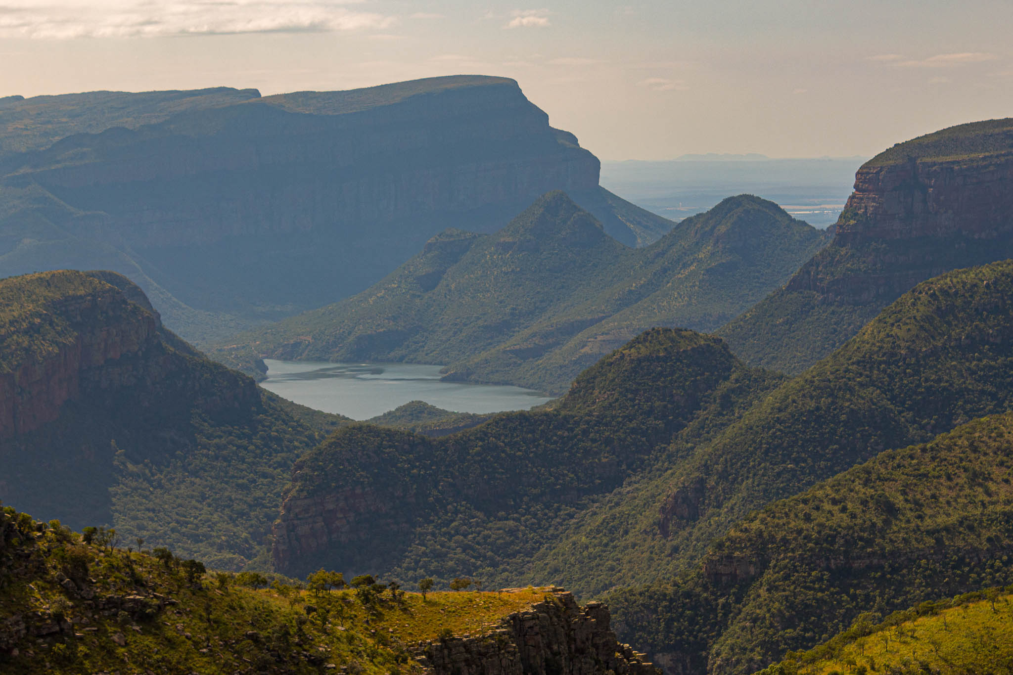 Another take at the lake in Blyde Canyon, different time of day, different weather.... but always seems to be a wonderful place to be